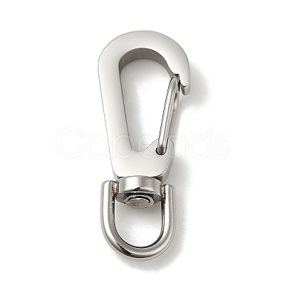 Non-Tarnish 304 Stainless Steel Swivel Clasps STAS-G321-01P-1