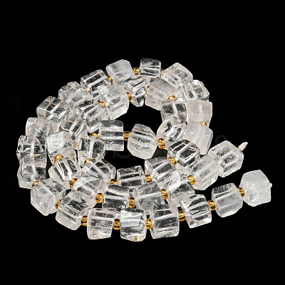 Natural Quartz Crystal Beads Strands G-G053-B15-01B-1