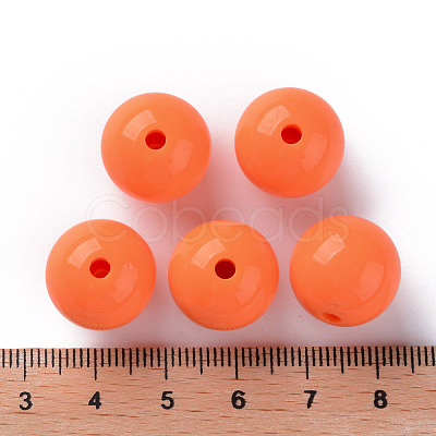 Opaque Acrylic Beads MACR-S370-C16mm-A11-1