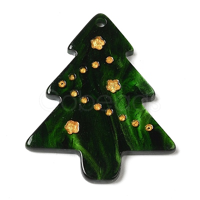 Christmas Theme Acrylic Big Pendants OACR-S143-02B-1