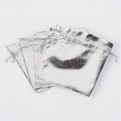 Rectangle Organza Bags OP-R018-12x10cm-01-1