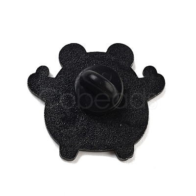 Cartoon Frog Alloy Enamel Brooch JEWB-S020-04A-1