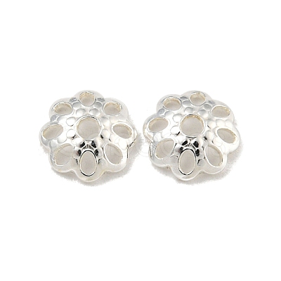 925 Sterling Silver Bead Caps STER-C007-03B-S-1