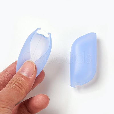 Silicone Portable Toothbrush Case SIL-WH0001-02-1