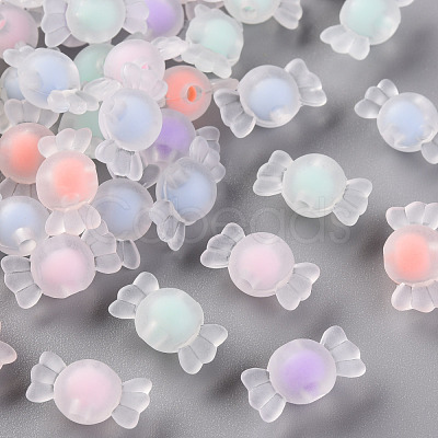 Transparent Acrylic Beads X-TACR-S152-03C-1