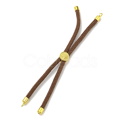 Nylon Cords Bracelet Makings Fit for Connector Charms AJEW-P116-01G-07-1