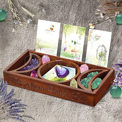 Wooden Tarot Card Display Stands PW-WG34821-01-1