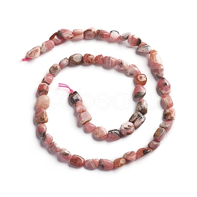 Natural Rhodonite Beads Strands X-G-D0002-B23-1