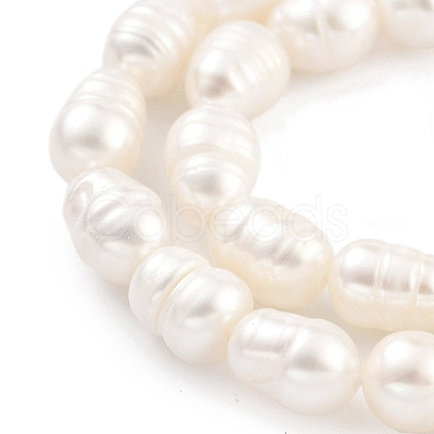 Natural Cultured Freshwater Pearl Beads Strands PEAR-P062-08B-1