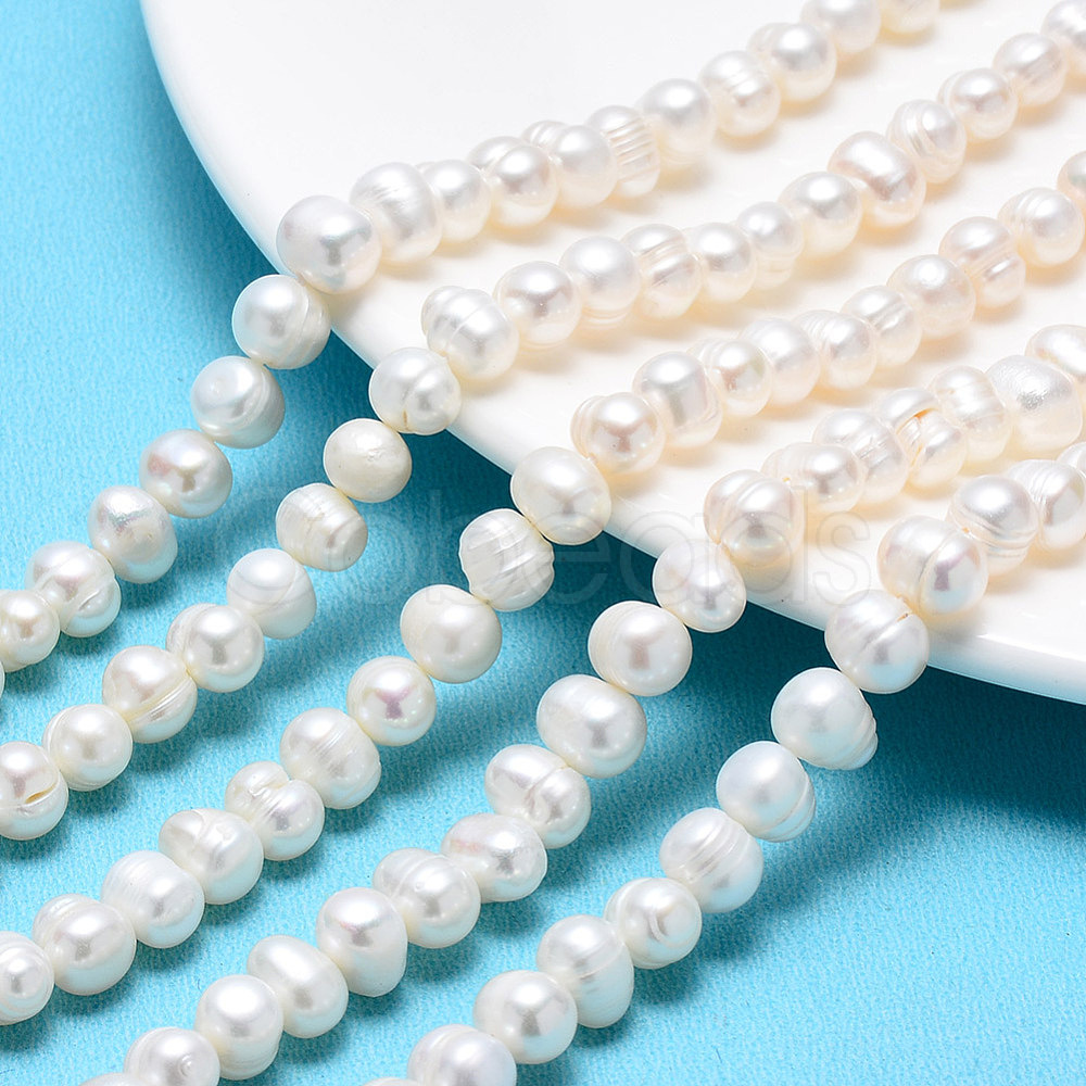 Cheap Natural Cultured Freshwater Pearl Strands Online Store - Cobeads.com