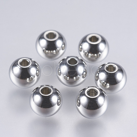 304 Stainless Steel Beads STAS-K170-01C-1