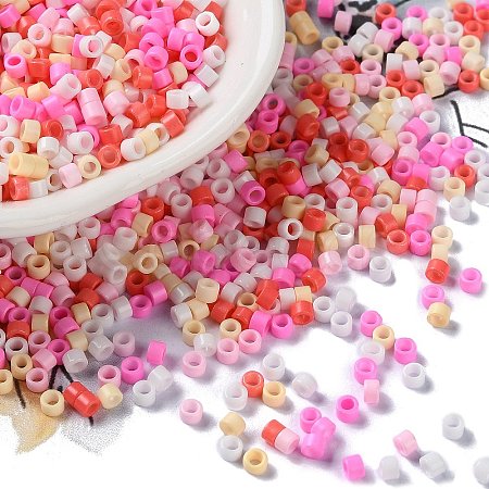 Baking Paint Glass Seed Beads X-SEED-S042-05A-08-1