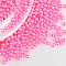 Imitation Pearl Acrylic Beads, No Hole, Round, Hot Pink, 1.5~2mm, about 10000pcs/bag