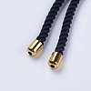 Nylon Twisted Cord Bracelet Making MAK-F018-04G-RS-4