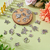 30Pcs 15 Style Tibetan Style Alloy Pendants FIND-TA0002-88-4