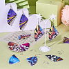 DIY Butterfly Wing Earring Making Kit DIY-TA0006-45-17