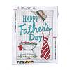 DIY Father's Day Theme Full Drill Diamond Painting Canvas Kits DIY-G080-01-2