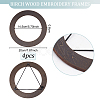 Birch Wood Embroidery Frames TOOL-WH0158-001-2