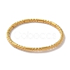 Texture Ion Plating(IP) 304 Stainless Steel Bangles for Women BJEW-K252-02G-2