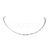 Non-Tarnish 304 Stainless Steel Rectangle link Chain Necklaces NJEW-JN04746-01-1