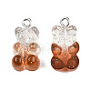 Transparent Resin Pendants RESI-R429-31E-3