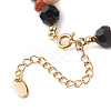 Chip Natural Mixed Stone & Acrylic & Glass Beaded  Bracelets for Women BJEW-JB10715-4