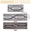 5M Polyester Jacquard Stripe Ribbon SRIB-WH0026-06A-2