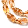 Natural Citrine Beads Strands G-L610-C02-02-4