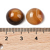 Natural Red Banded Agate Cabochons G-B082-07C-01-3