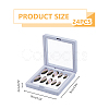 Square Plastic Jewelry Presentation Boxes CON-WH0097-04-2