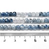 Natural Aquamarine Beads Strands G-B088-E10-04-5