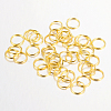 Iron Open Jump Rings X-IFIN-A018-6mm-G-NF-1