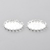 304 Stainless Steel Cabochon Settings STAS-Y001-10S-2
