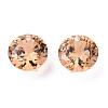 Cubic Zirconia Charms ZIRC-N033-C-06-3