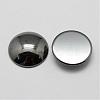 Non-magnetic Synthetic Hematite Cabochons G-P162-05-25mm-2