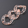 Transparent Acrylic Linking Rings OACR-N009-015A-B11-1