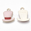 Eco-Friendly Zinc Alloy  Pendants ENAM-R051-09-03G-NR-2