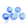 Transparent Handmade Blown Glass Globe Beads GLAA-T012-33A-03-1