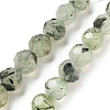 Natural Prehnite Beads Strands G-C150-B02-01-2