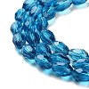 Glass Beads Strands GLAA-R024-6x4mm-4-3