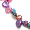 Natural Chips Crackle Agate Beads Strands X-G-P032-06-2