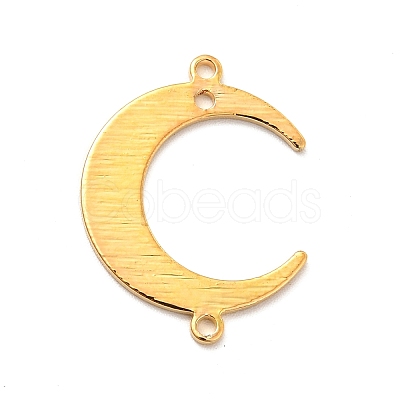 Rack Plating Brass Connector Charms KK-E067-25G-1