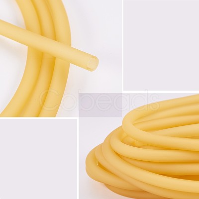 Synthetic Rubber Cord RCOR-WH0001-03-1