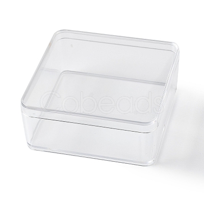 1 Grid Plastic Bead Containers with Cover CON-K002-03G-1