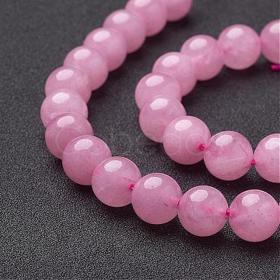 Natural Rose Quartz Beads Strands GSR10mmC034-1