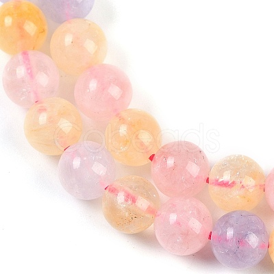 Natural Quartz Crystal Beads Strands G-G167-A04-8MM-1