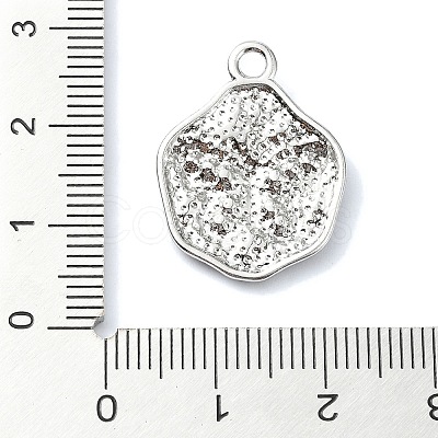 Rack Plating Alloy with Rhinestone Pendants FIND-Z051-02P-02-1