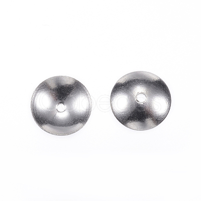 Tarnish Resistant 201 Stainless Steel Bead Caps STAS-F040-20C-P-1