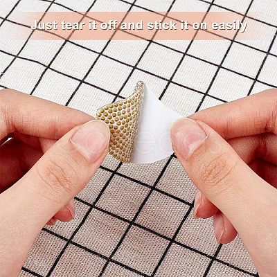 Self Adhesive Glitter Rhinestone Sticker DIY-FG0001-33-1