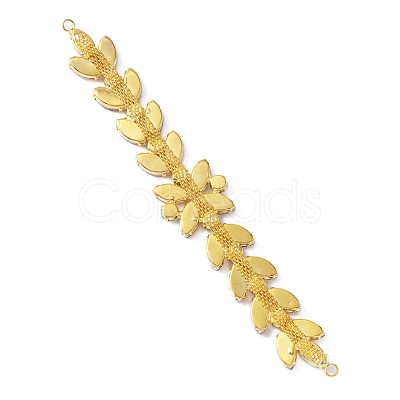 Shiny Flower Rhinestone Trim FIND-WH0050-25-1